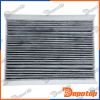Filtre d'habitacle à charbon pour MERCEDES | FCF-ME-039C, 4950-ACC